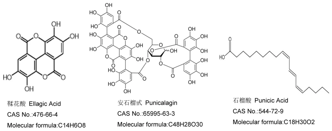 40% Punicalagin/80%のポリフェノール60%の化粧品のためのEllagic酸のザクロのエキス